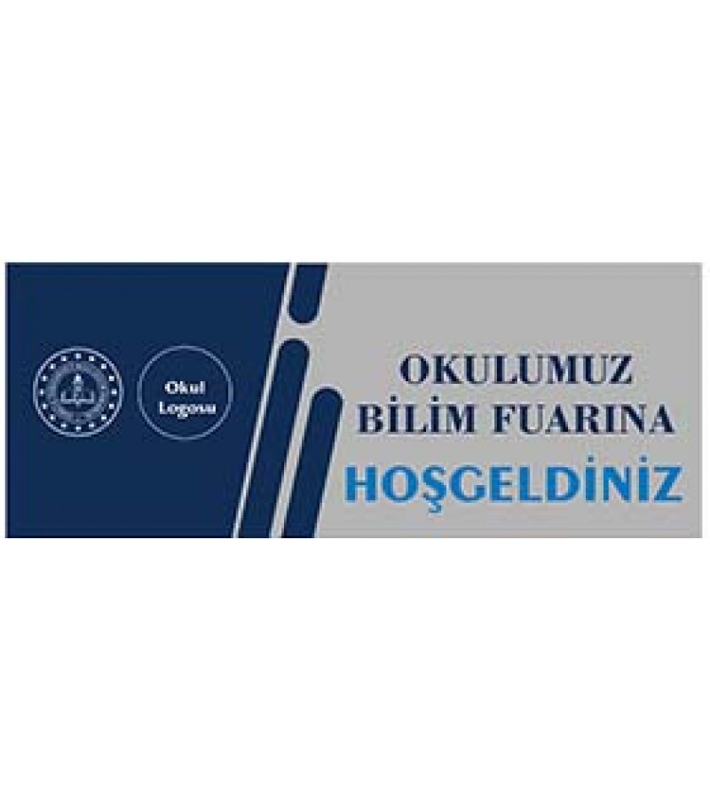 Bilim Fuarı Branda baskı 1