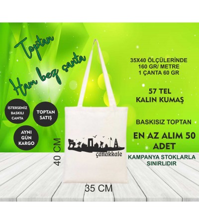 Çanakkale Ham bez çanta -promosyon çanta Çanakkale Ham bez çanta -promosyon çanta