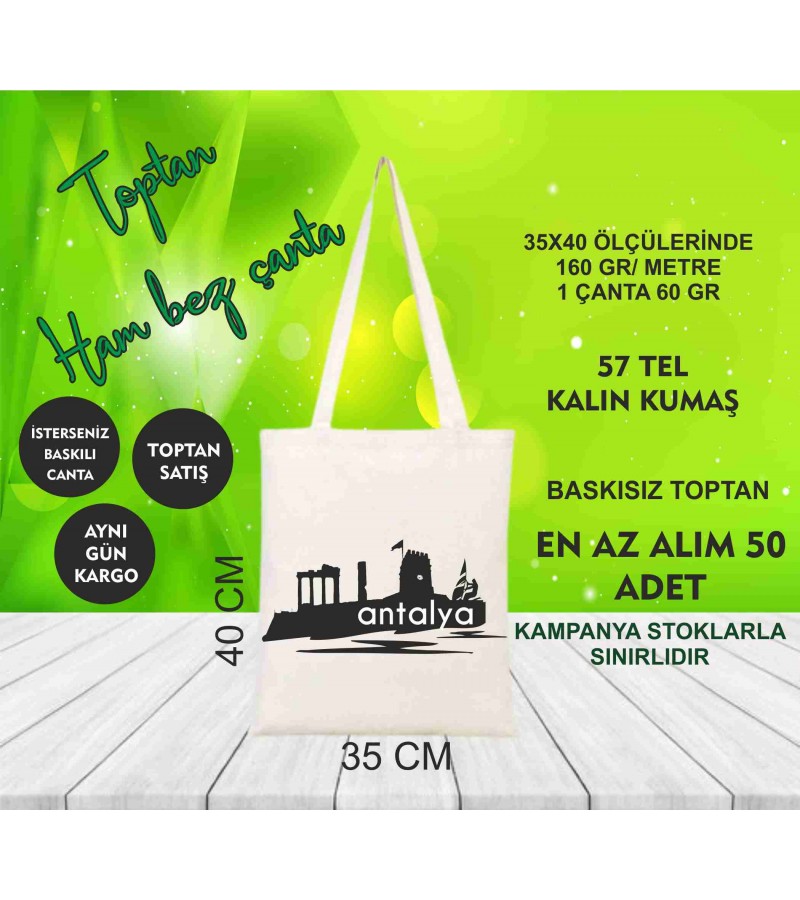 Antalya promosyon ham bez çanta