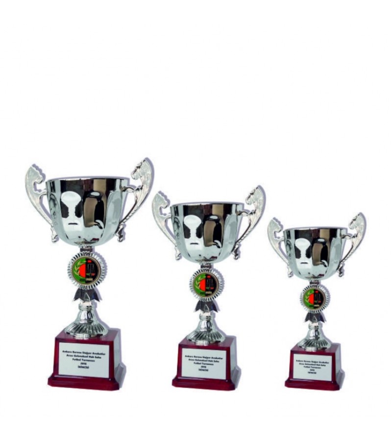 Gümüş 3 lü Set Ödül Kupası