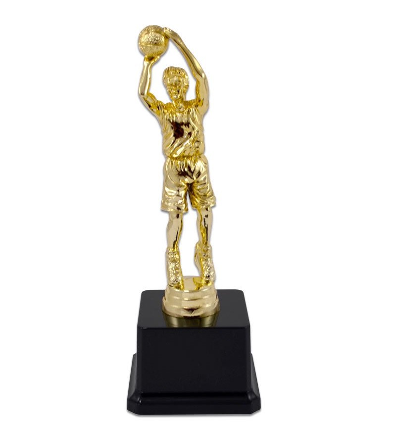 Basketbol Figürlü Altın Ödül Kupası