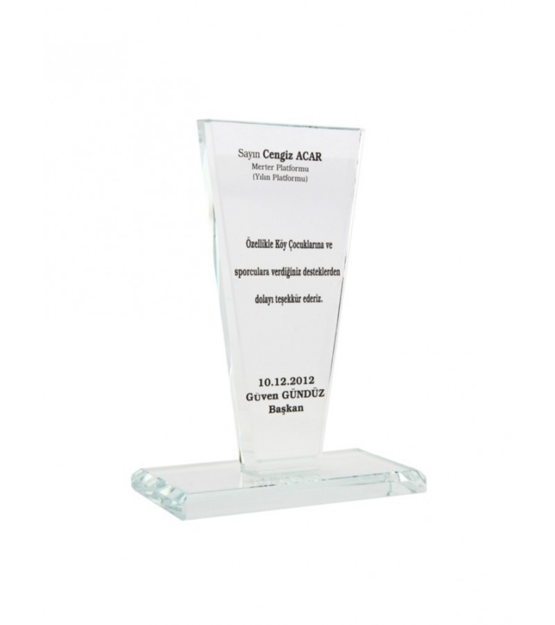 Kristal plaket Ankara Kristal plaket Ankara