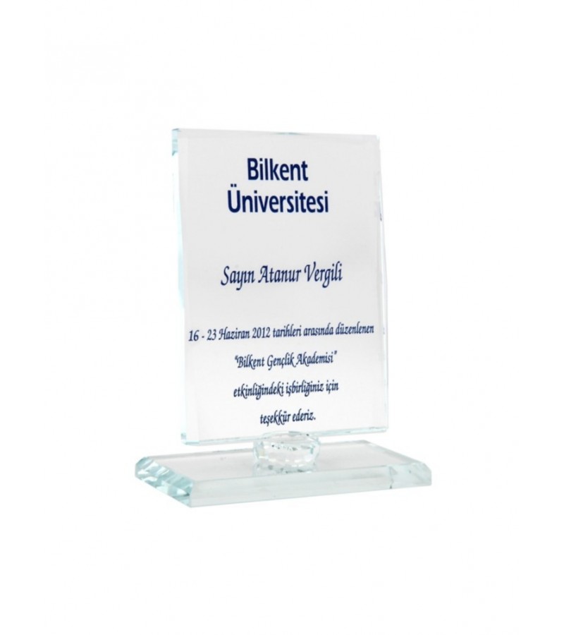Kurum ve Kuruluşlara Özel kristal Plaketler