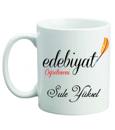 Edebiyat Öğretmenine Hediye - Kişiye Özel Hediye