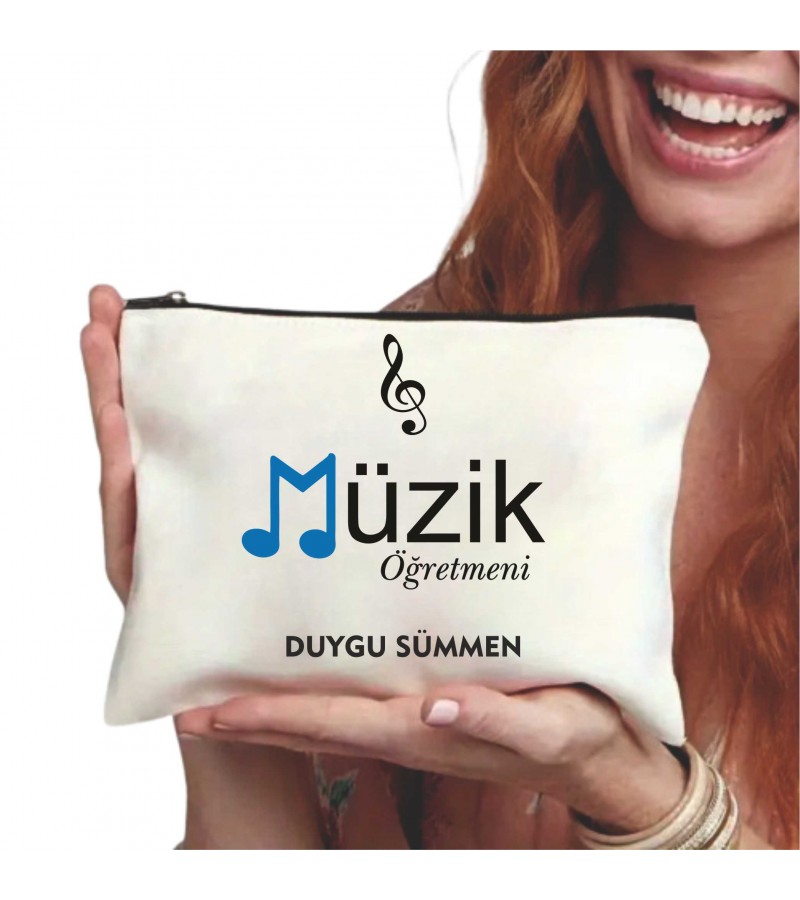 Bayan Müzik Ögretmenine makyaj çantası hediye Bayan Müzik Ögretmenine makyaj çantası hediye