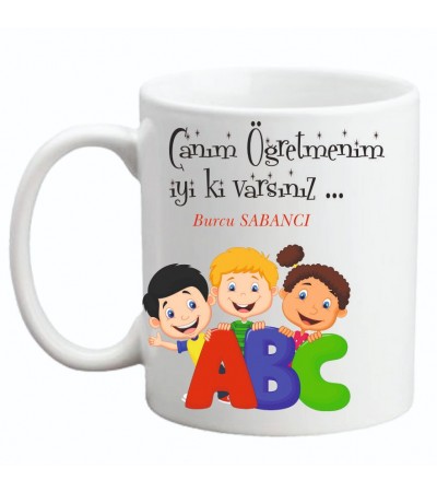 Canım Öğretmenim Baskılı Kupa