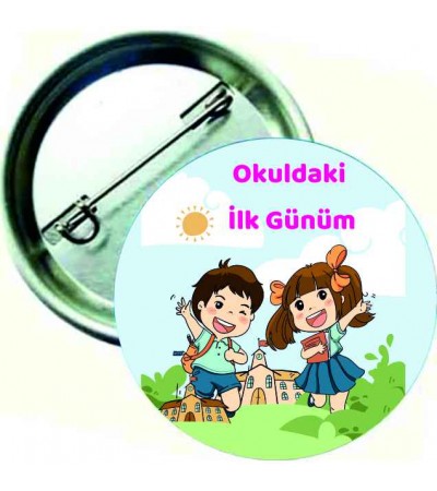 Okuldaki İlk Günüm Rozeti