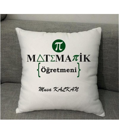Matematik Öğretmenlerine Dekoratif Yastık Modelleri